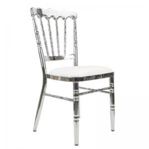 Flash Furniture  Gold Wedding Chair Silvery Chair for ins outside Business events   