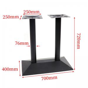 Modern Black restaurant Table Leg Cast Iron Coffee Table with Steel Metal Legs for Restaurant Dining Blacklegs