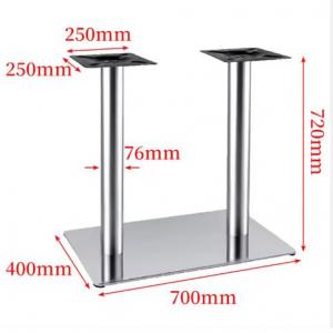 Modern Design Cut Round Square Dinning Table Top Stainless Steel Table Legs