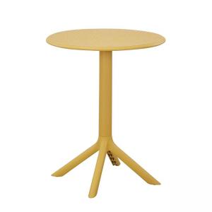 Modern and contemporary pp plastic small round game tables