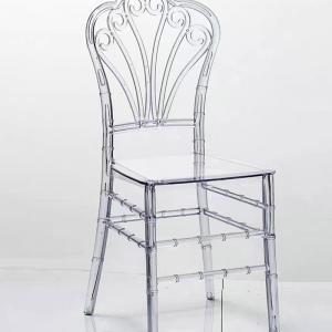  Outdoor Furniture Garden Stacking luxury wedding chair plastic chairs for church, Tiffany Chiavari chair weddings with cushion