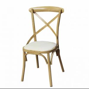 Factory customized small round back chair metal dining chair  restaurant hotel iron chair export quality